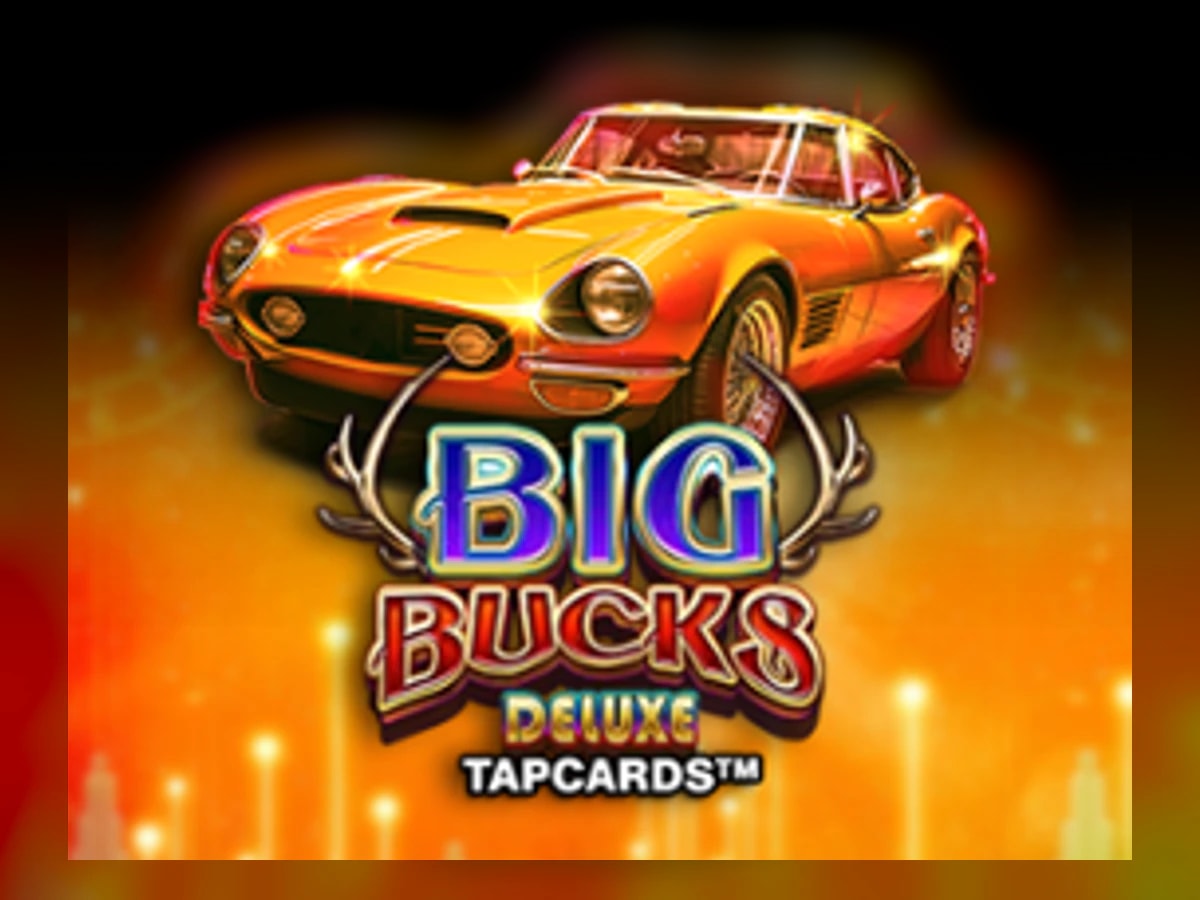 Big Bucks Deluxe Tapcards slot game artwork