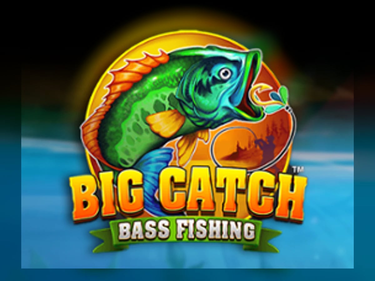 Big Catch Bass Fishing Win Stepper slot game artwork
