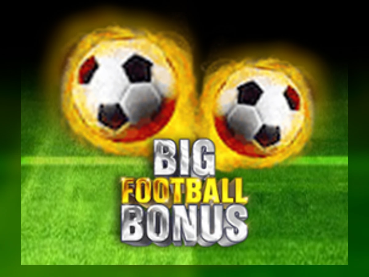 Big Football Bonus slot game artwork