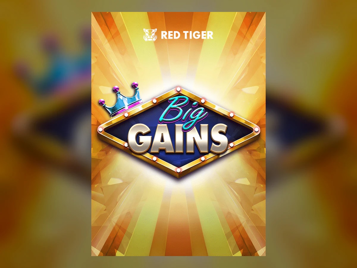 Big Gains slot game artwork