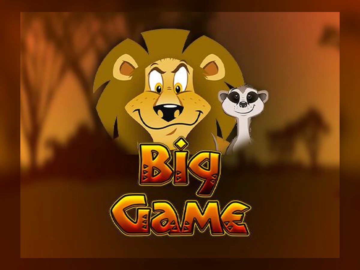 Big Game slot game artwork