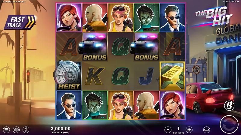 Big Hit slot game artwork