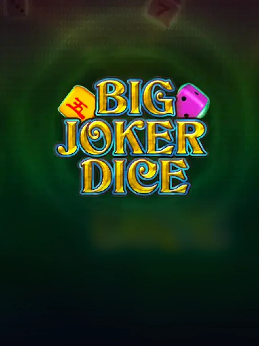 Big Joker Dice slot game artwork