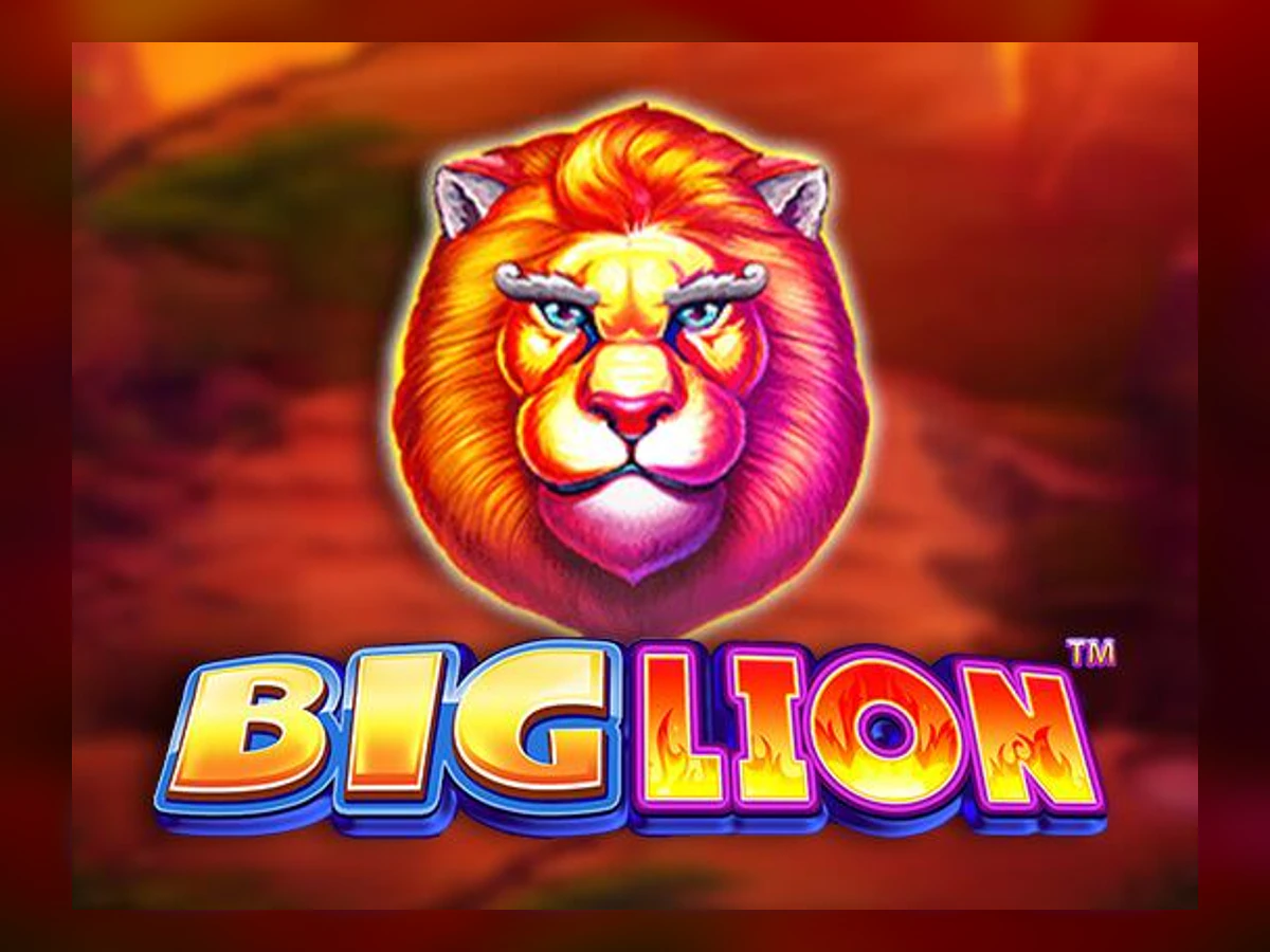 Big Lion slot game artwork