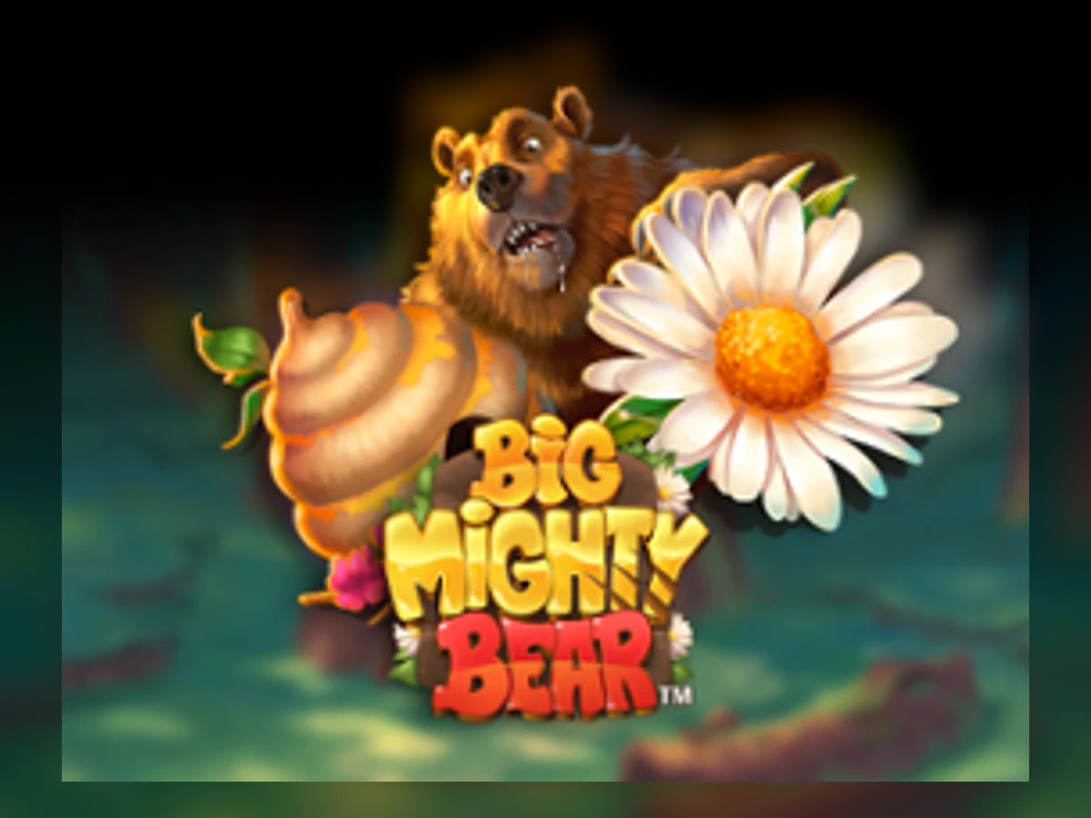Big Mighty Bear slot game artwork
