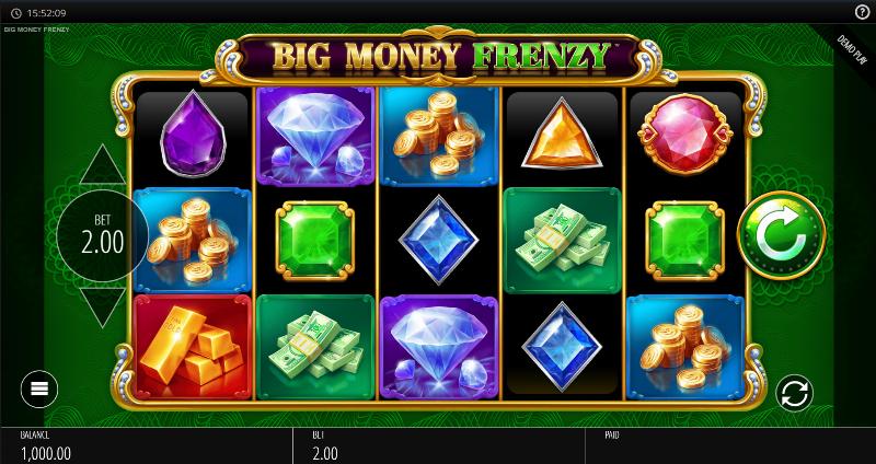 Big Money Frenzy slot game artwork