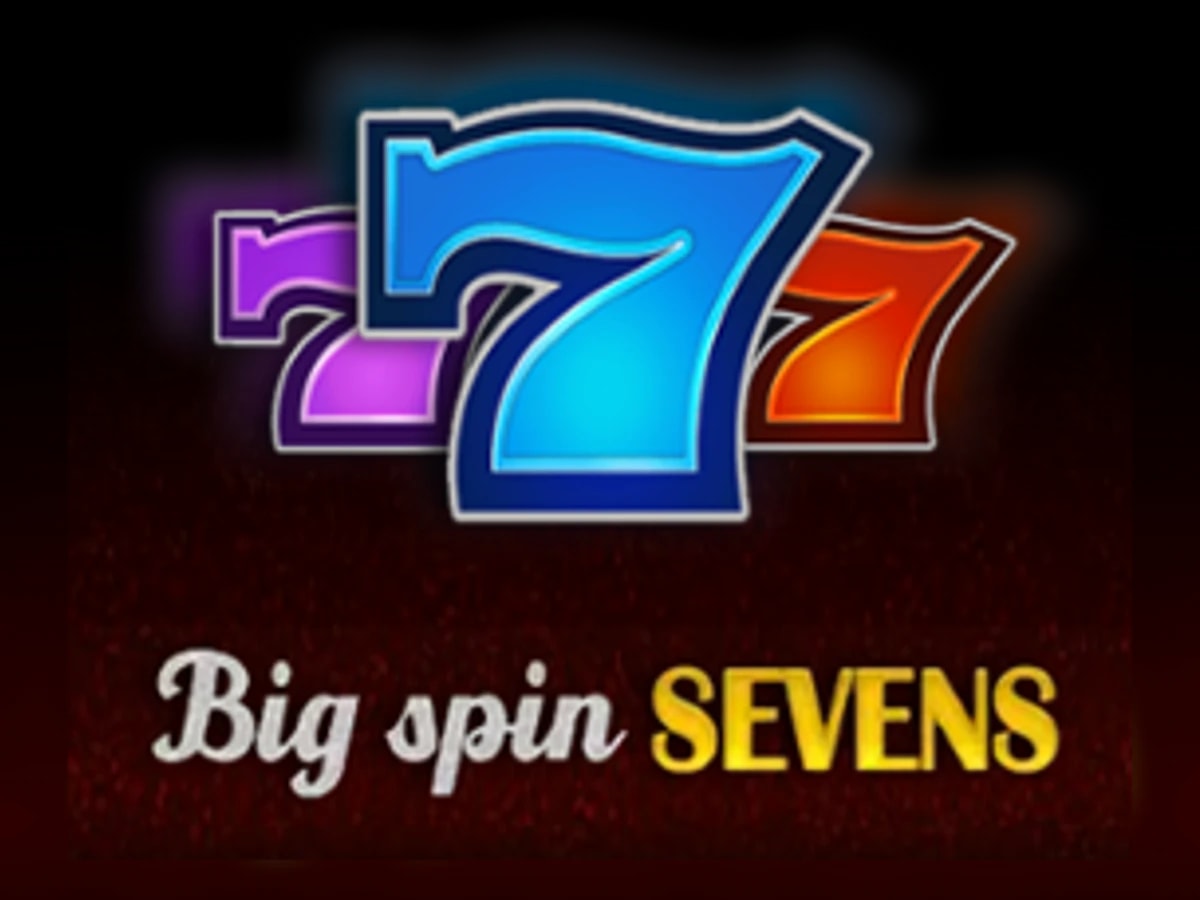 Big Spin Sevens slot game artwork