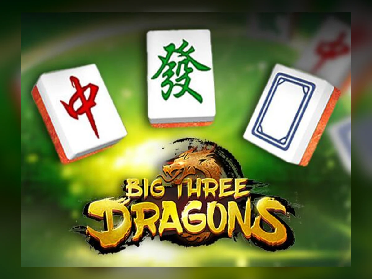 Big Three Dragons slot game artwork