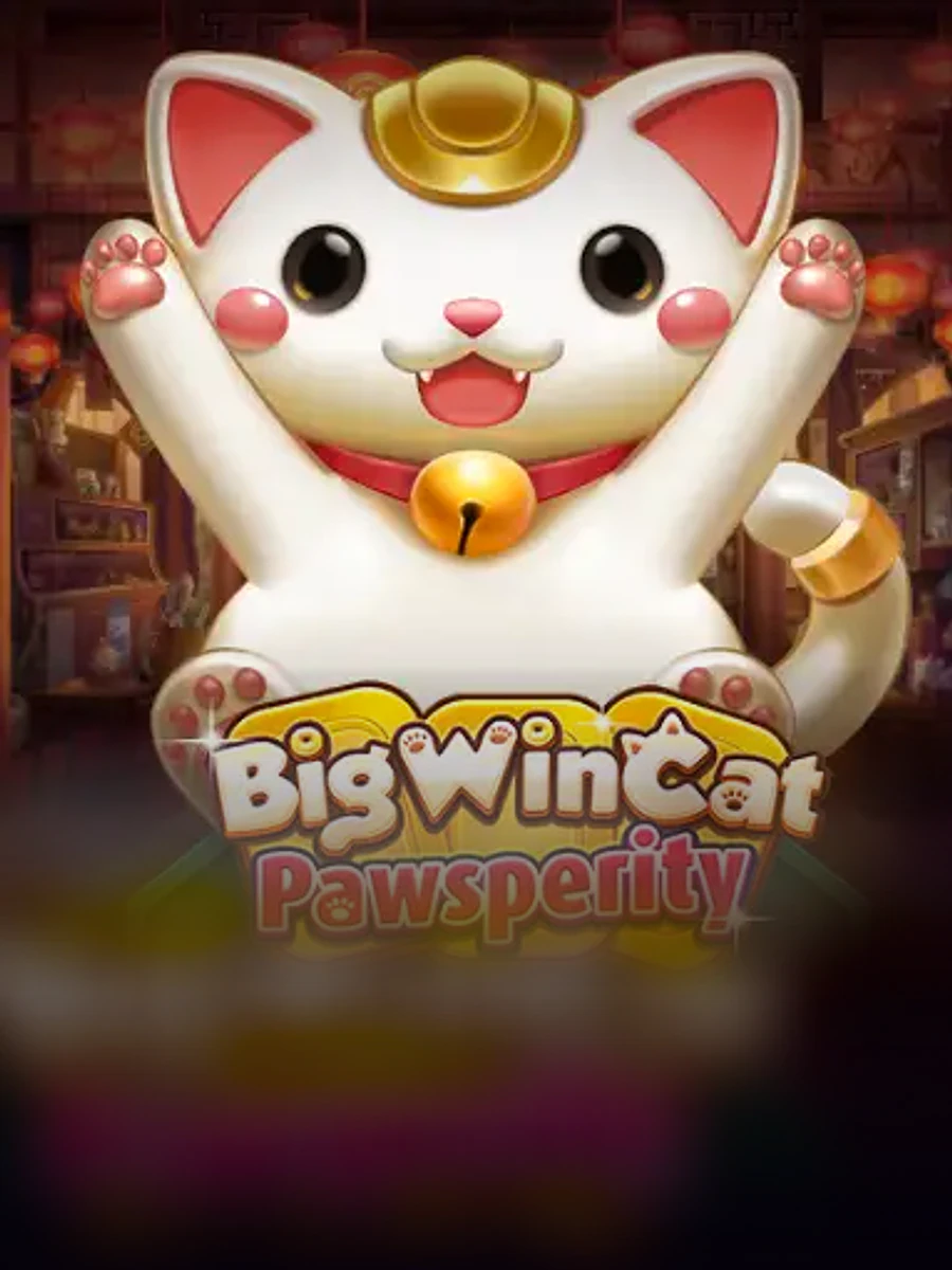 Big Win Cat Pawsperity slot game artwork