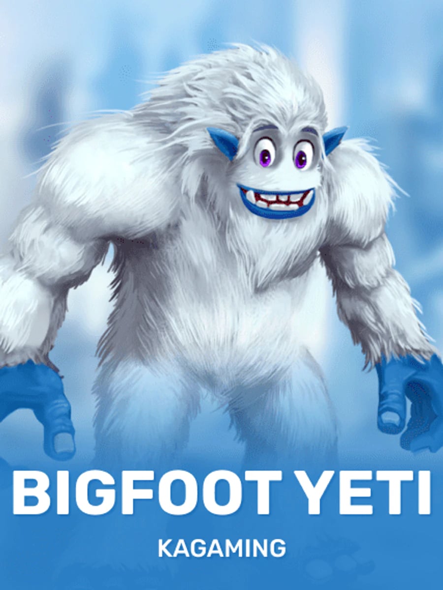 Bigfoot Yeti slot game artwork