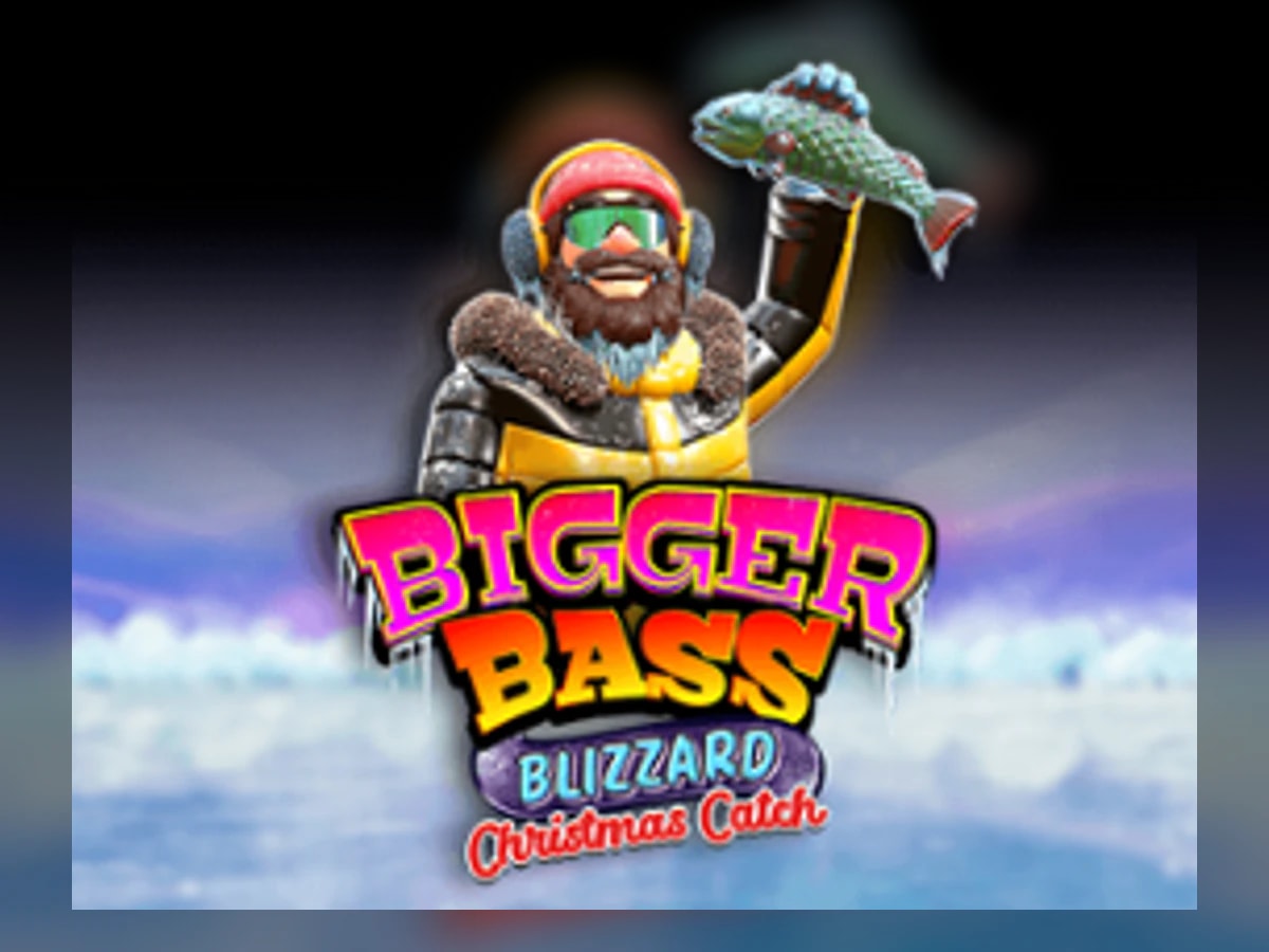 Bigger Bass Blizzard: Christmas Catch slot game artwork