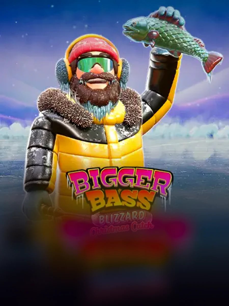 Bigger Bass Blizzard: Christmas Catch slot game artwork