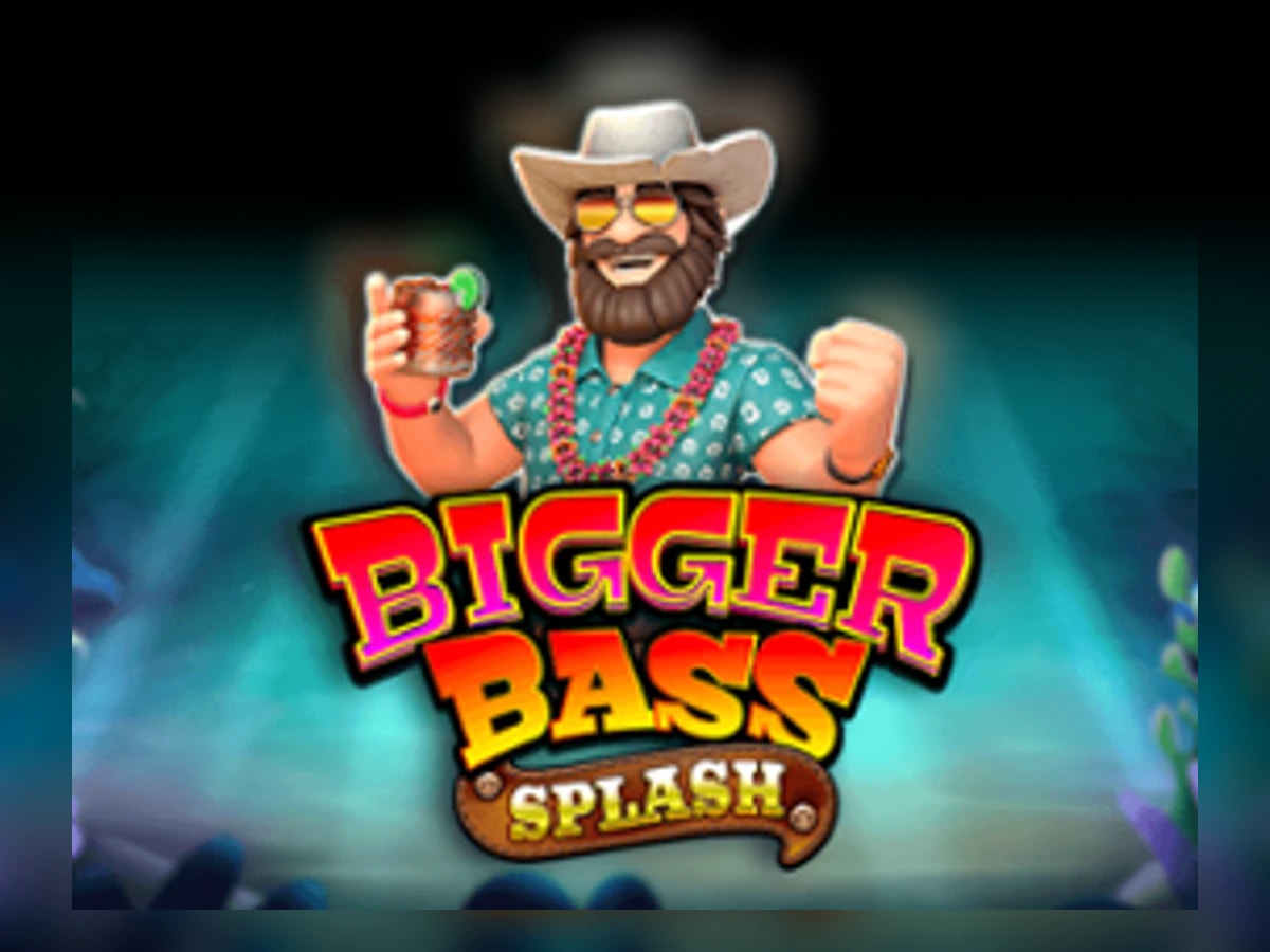 Bigger Bass Splash slot game artwork