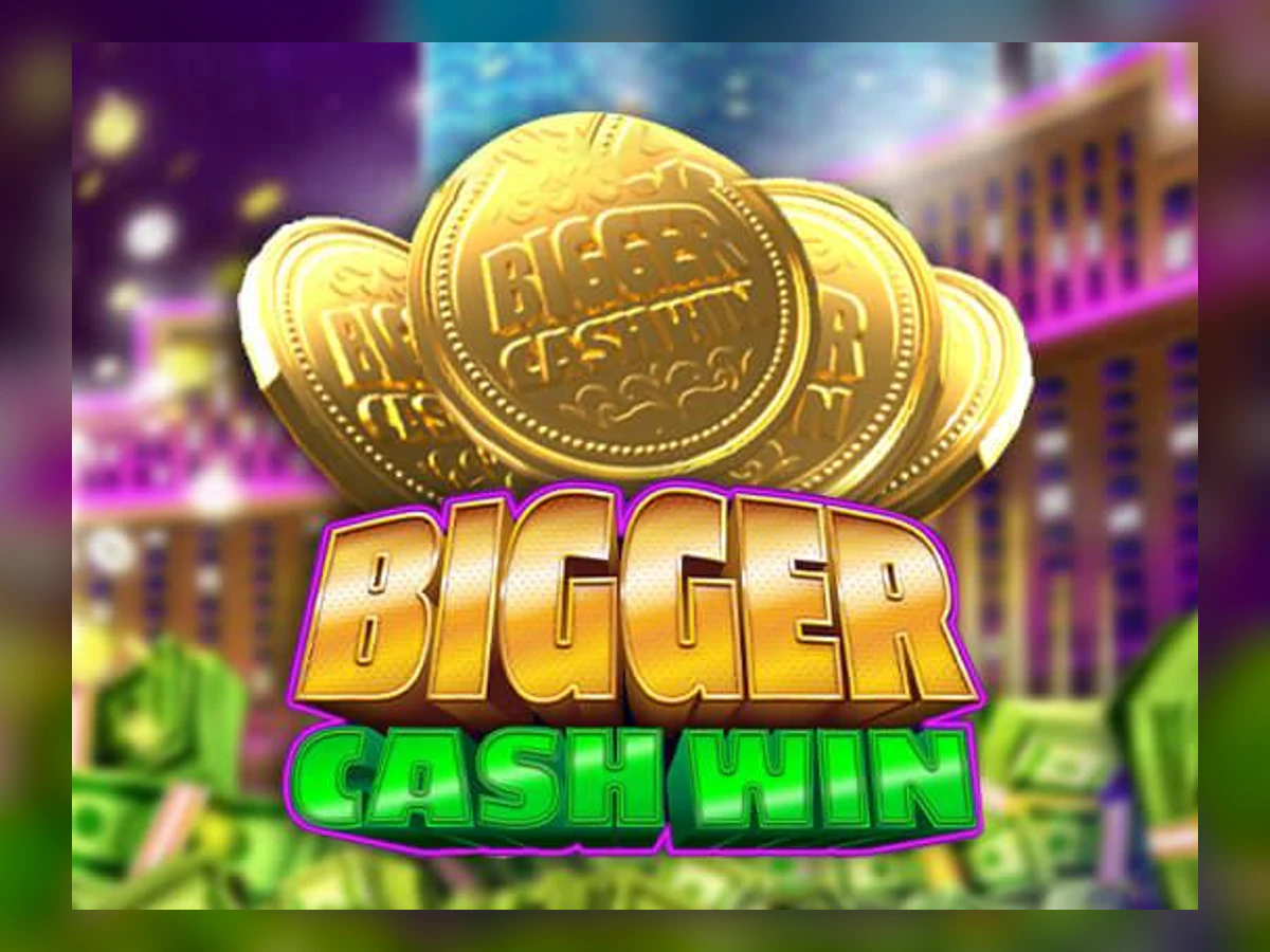 Bigger Cash Win slot game artwork