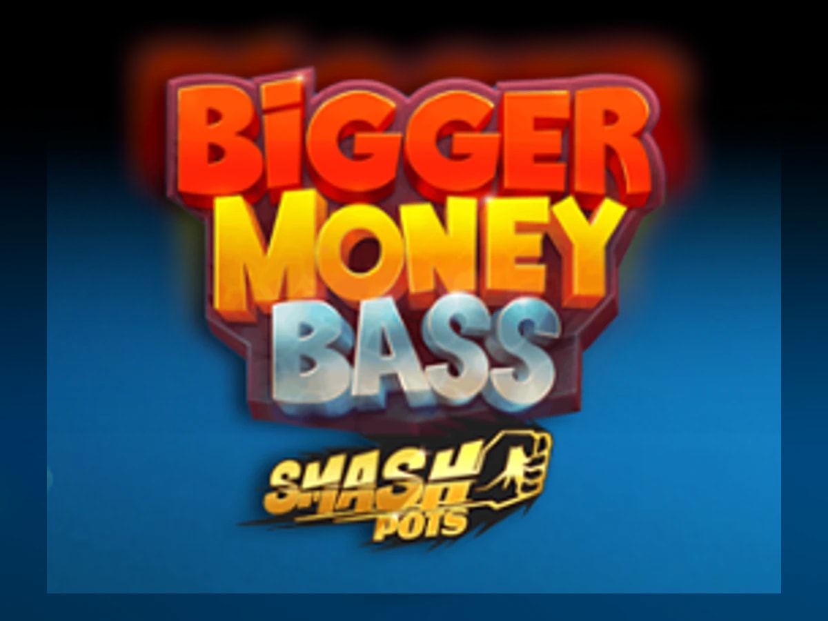 Bigger Money Bass Smash Pots slot game artwork