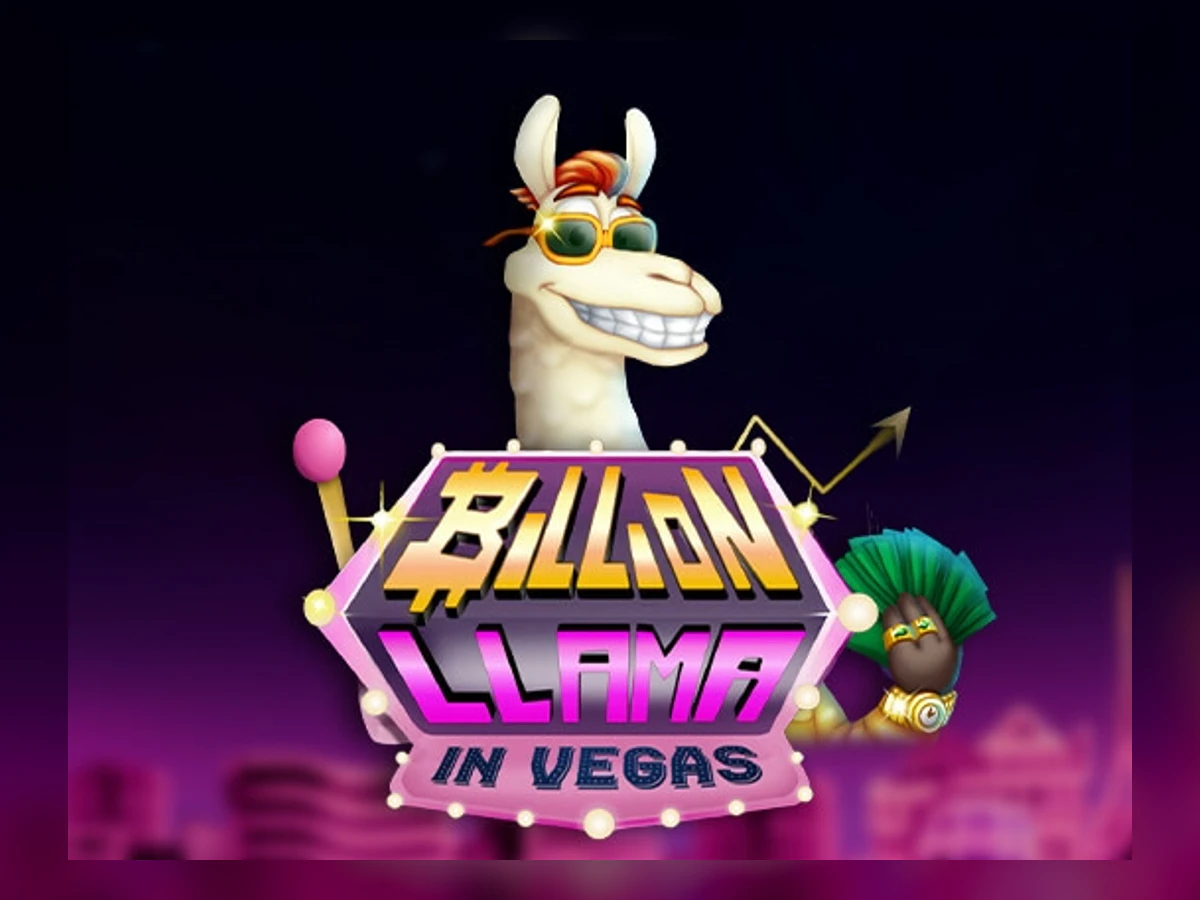 Billion Llama in Vegas slot game artwork