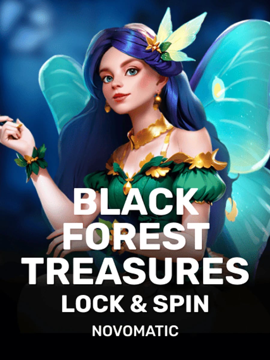 Black Forest Treasures Lock & Spin slot game artwork