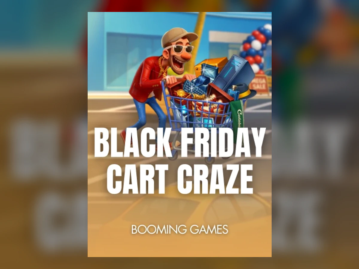 Black Friday Cart Craze slot game artwork