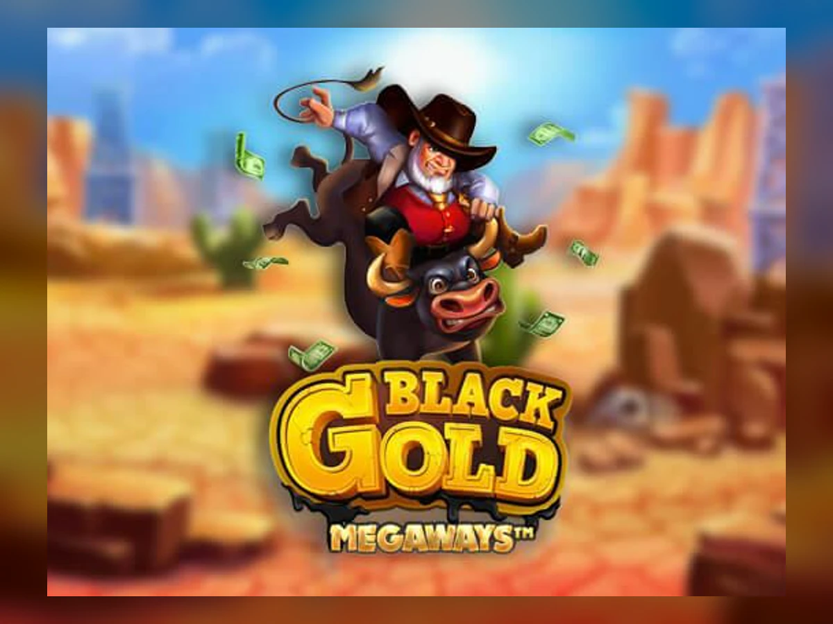 Black Gold Megaways slot game artwork