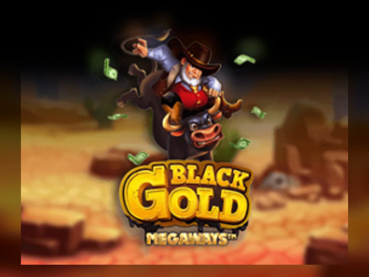 Black Gold Megaways slot game artwork