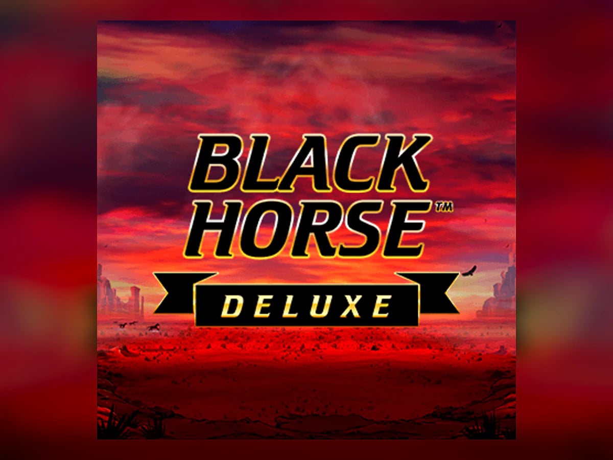 Black Horse Deluxe slot game artwork
