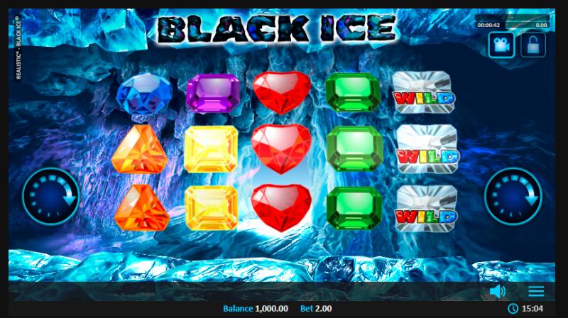 Black Ice slot game artwork