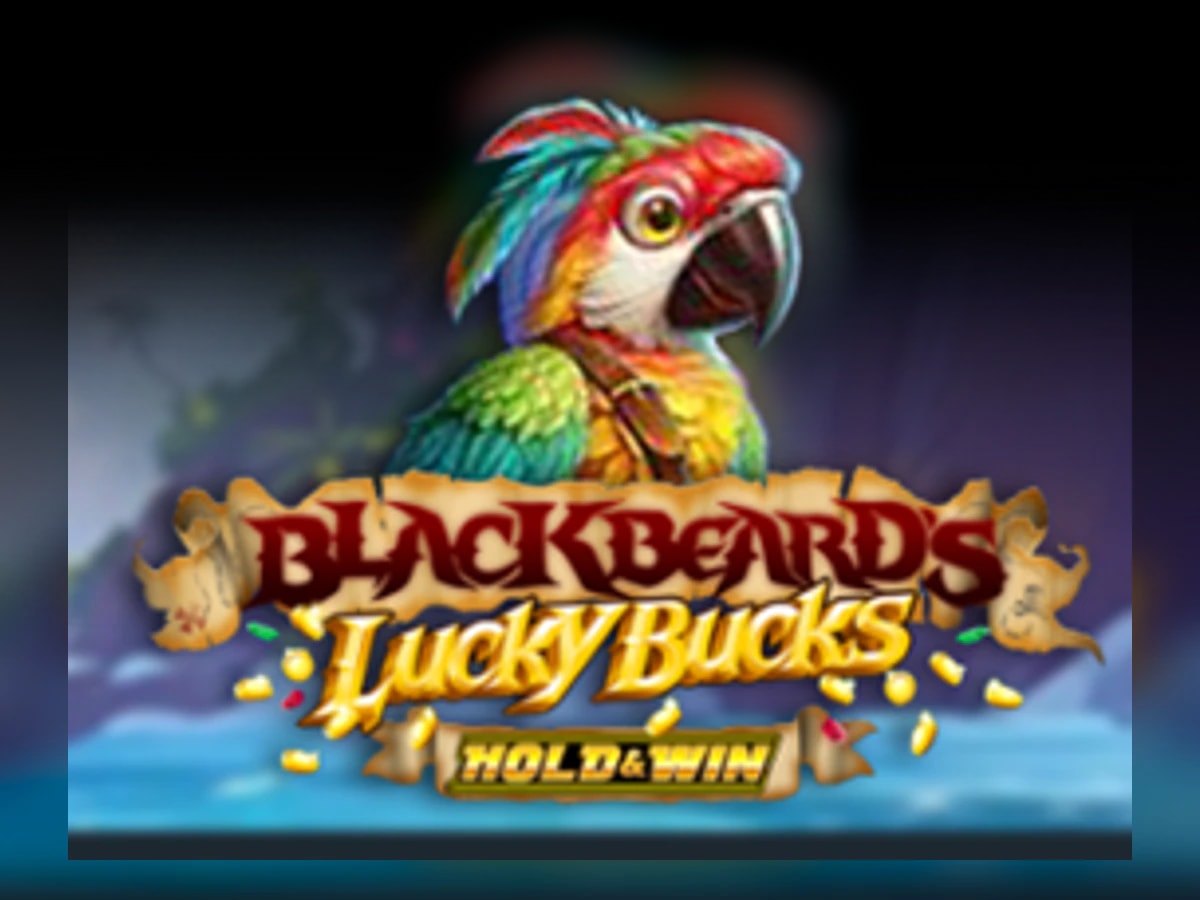 Blackbeard's Lucky Bucks slot game artwork