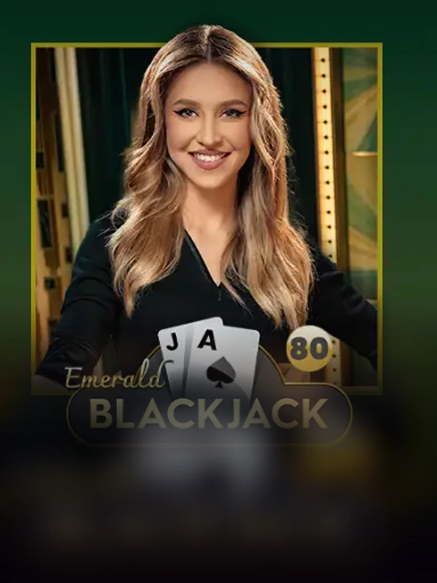 Blackjack 80 - Emerald slot game artwork