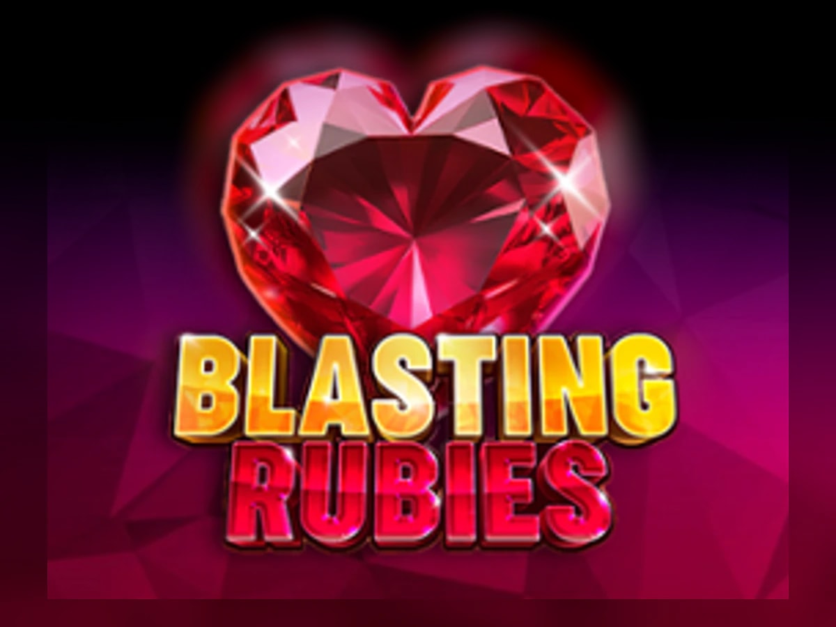 Blasting Rubies slot game artwork