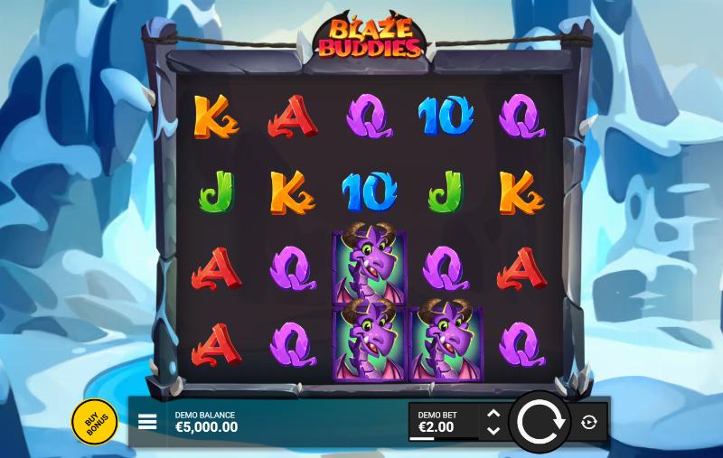 Blaze Buddies slot game artwork