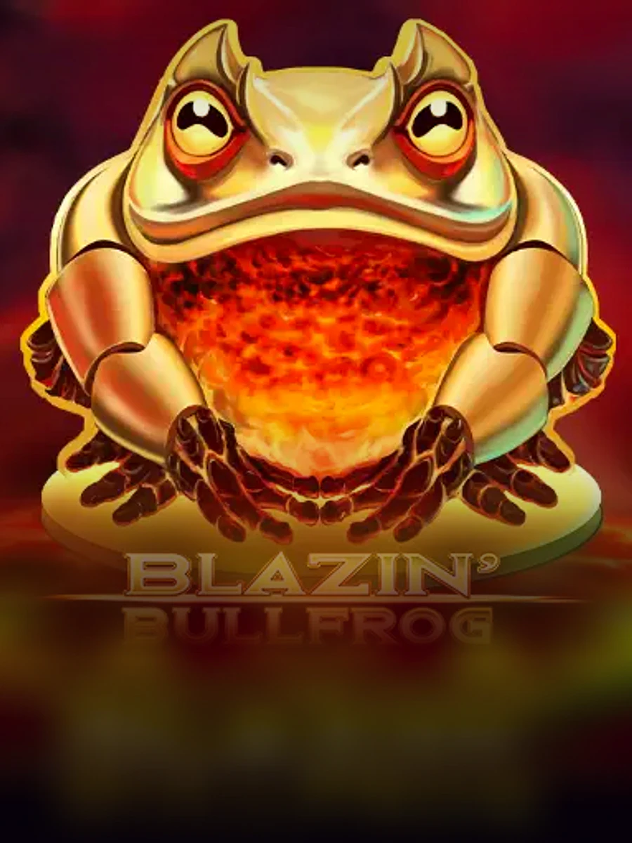 Blazin Bullfrog slot game artwork