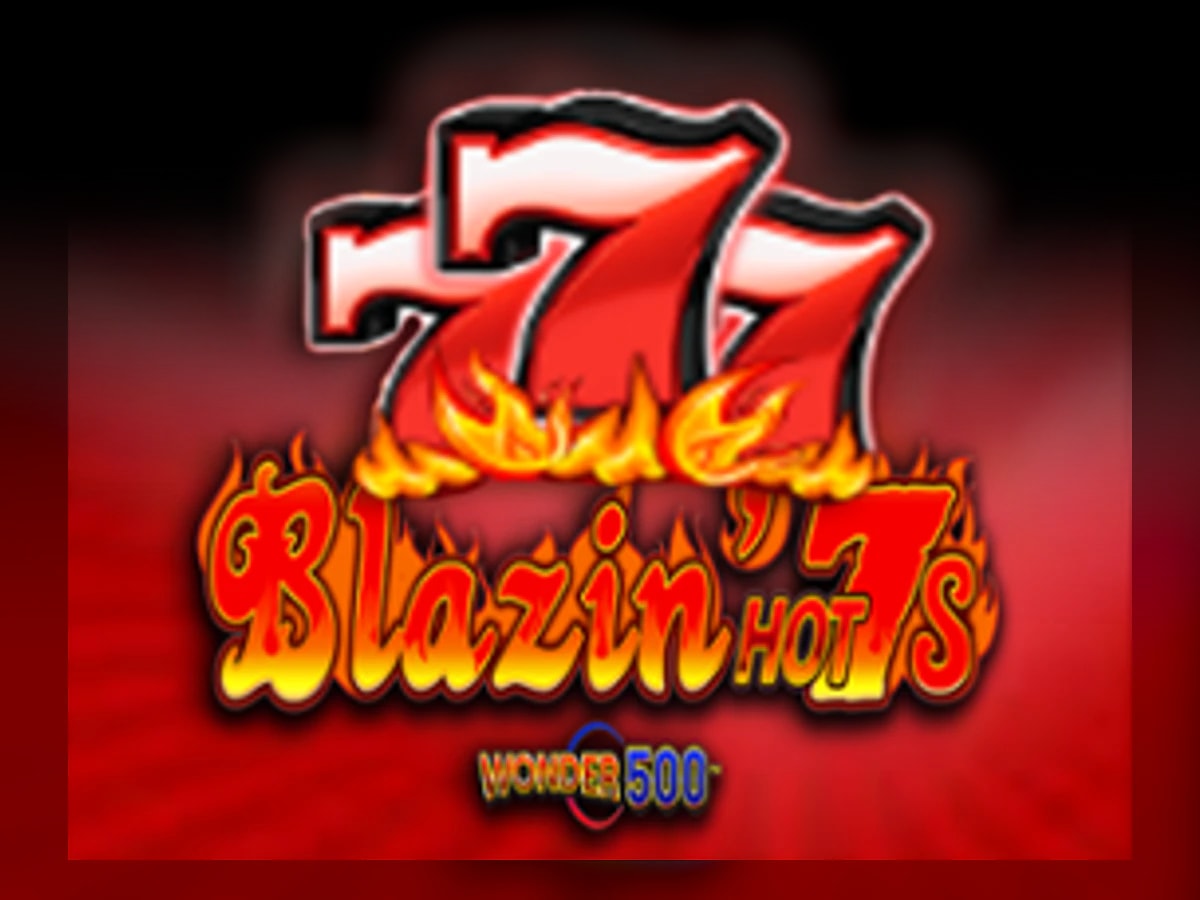 Blazin Hot 7's Bigger Bonus slot game artwork