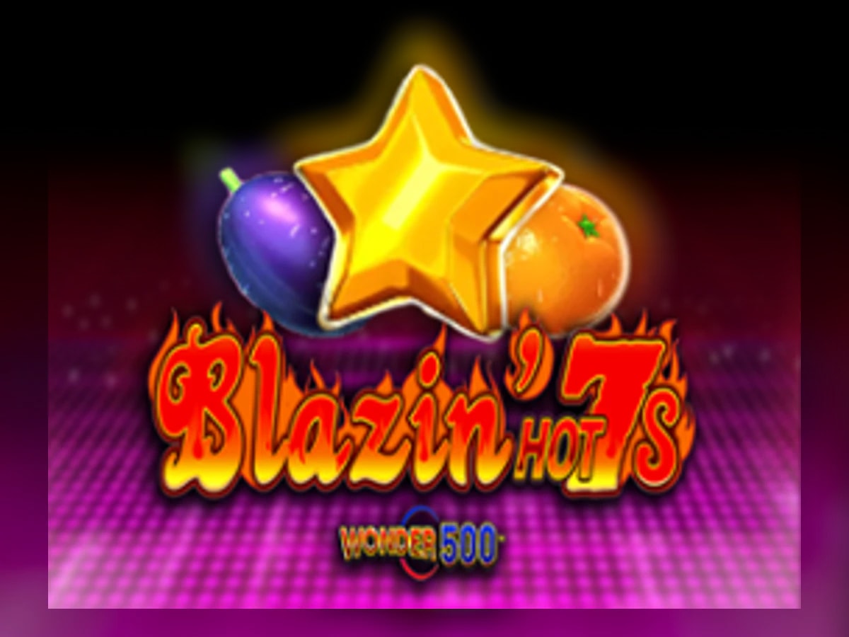 Blazin Hot 7’s Wonder 500 slot game artwork