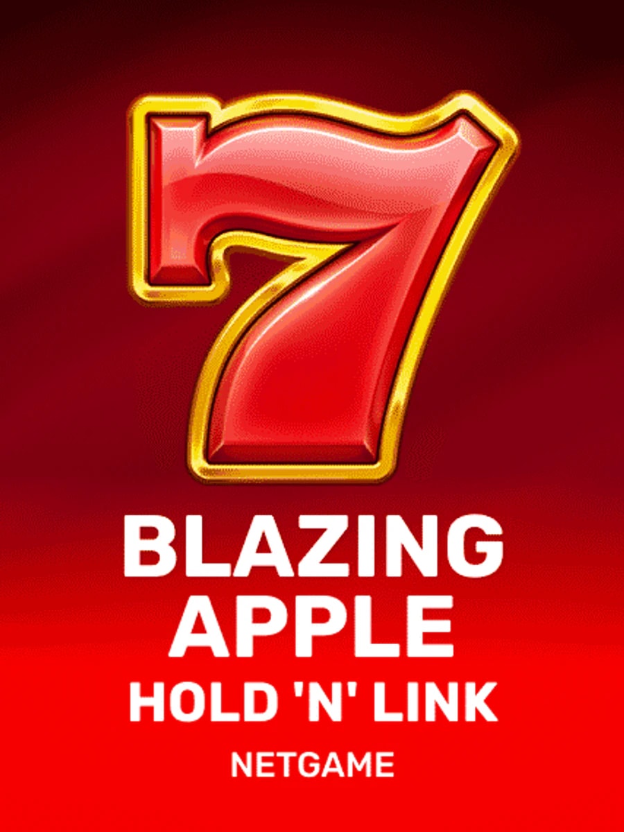 Blazing Apple: Hold 'N' Link slot game artwork