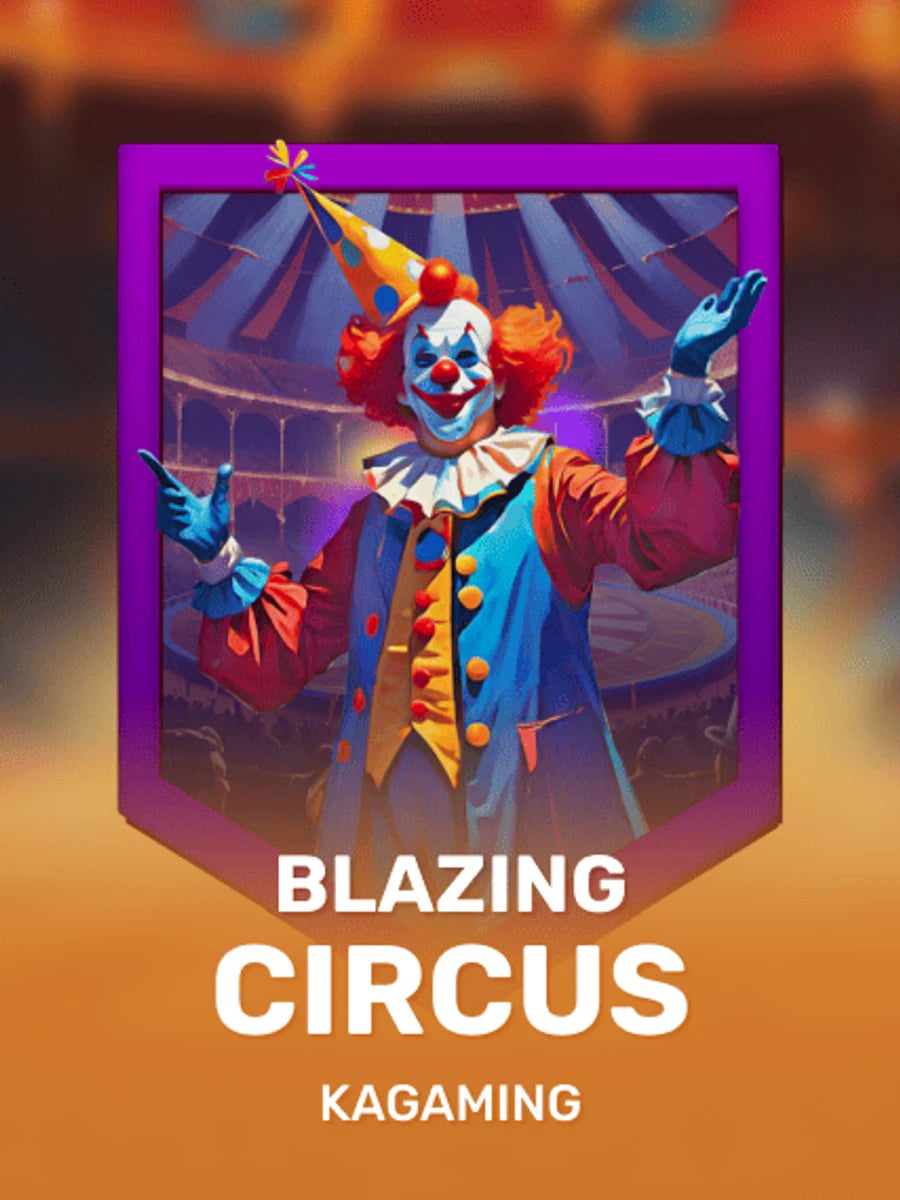 Blazing Circus slot game artwork