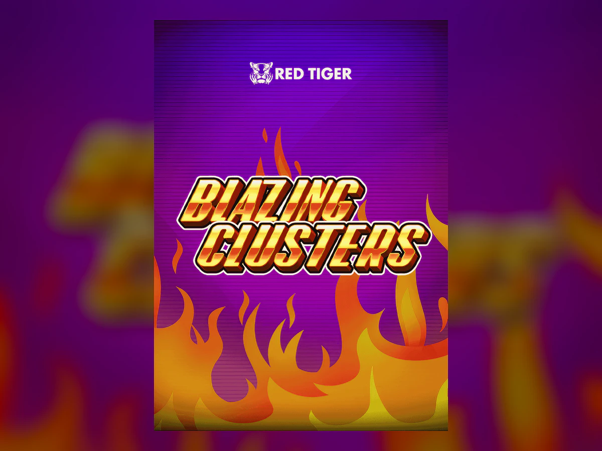 Blazing Clusters slot game artwork