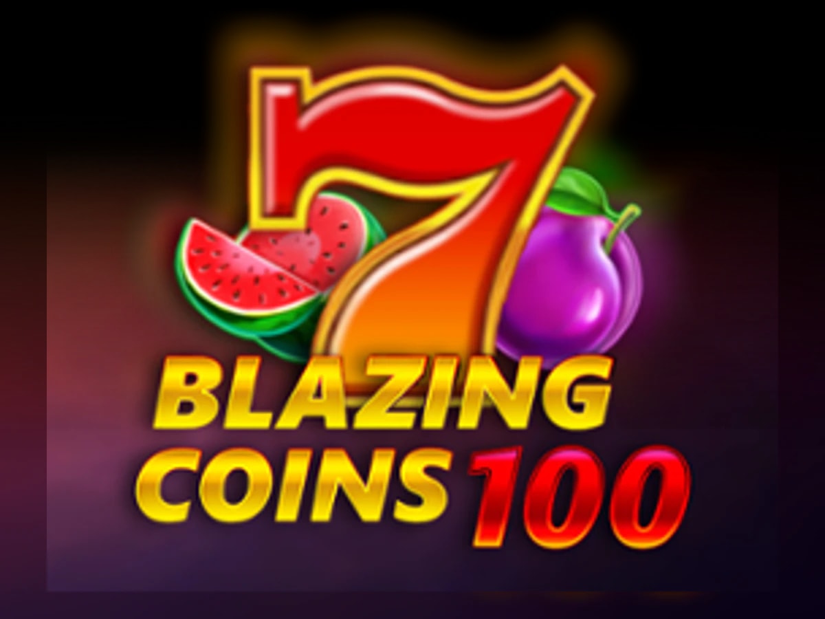 Blazing Coins 100 slot game artwork