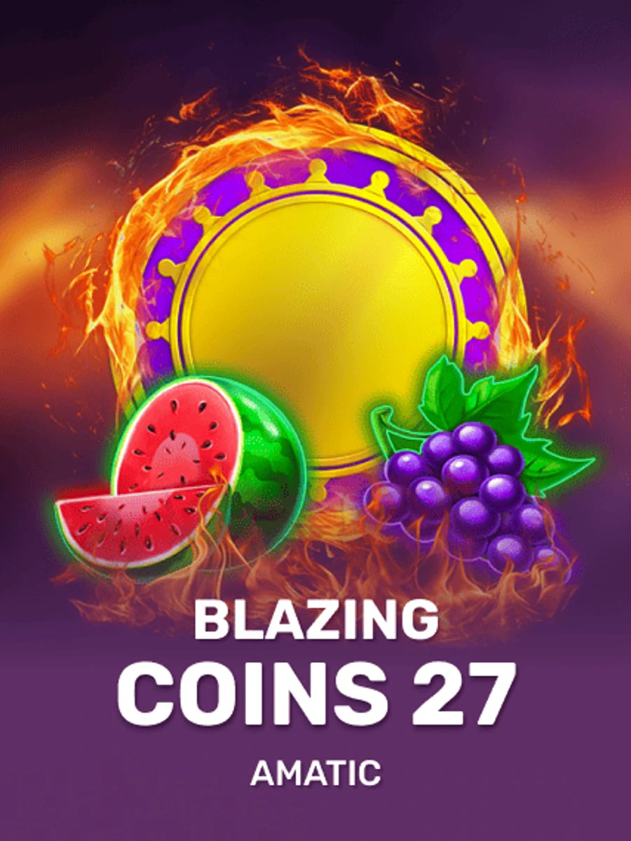 Blazing Coins 27 slot game artwork