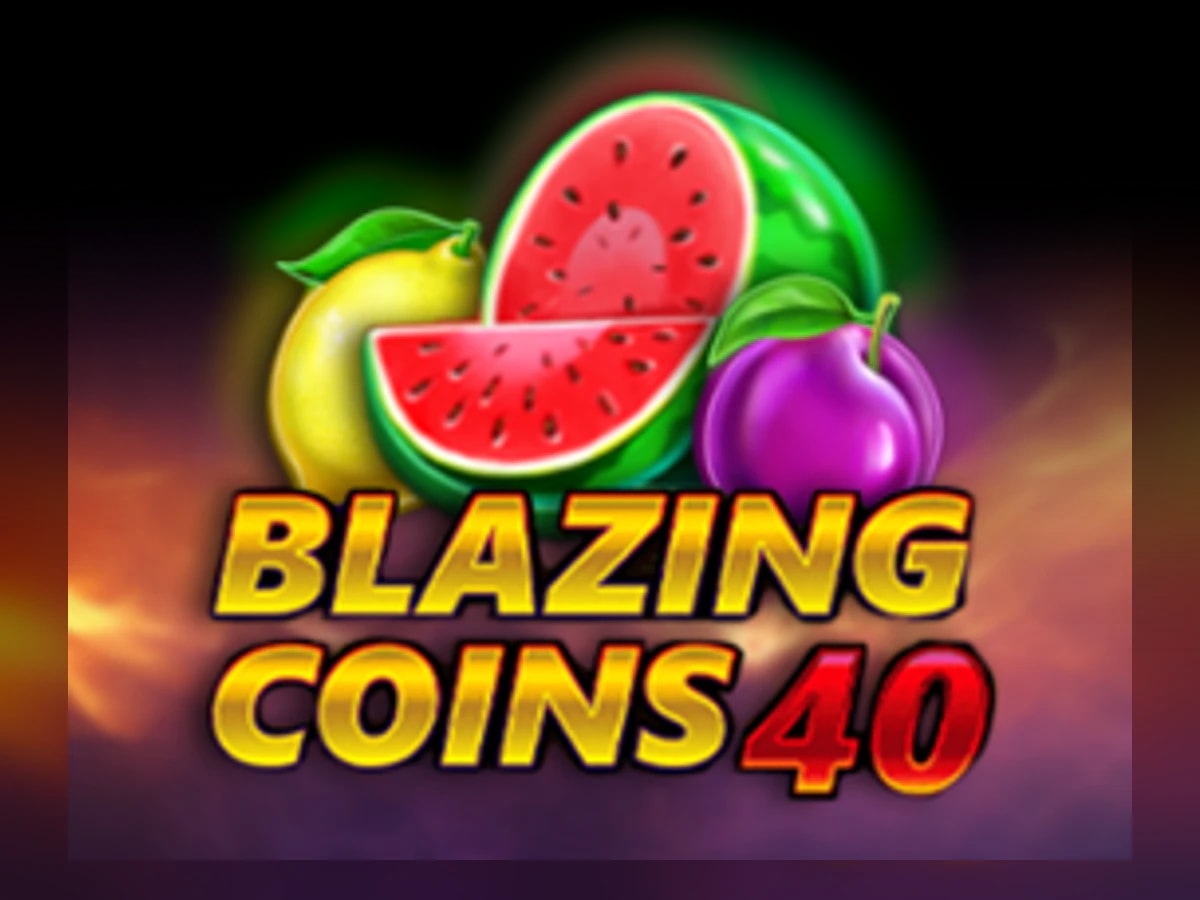 Blazing Coins 40 slot game artwork