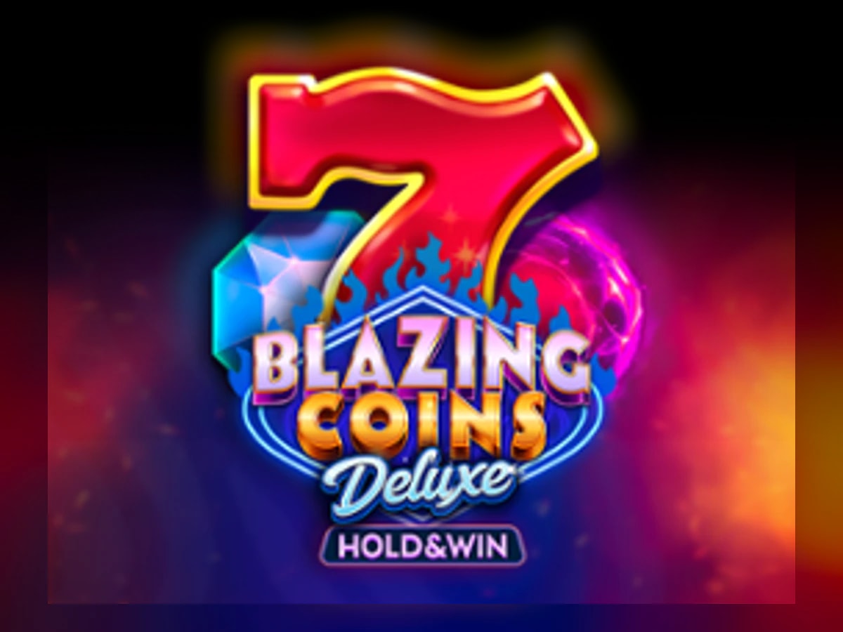 Blazing Coins Deluxe: Hold & Win slot game artwork