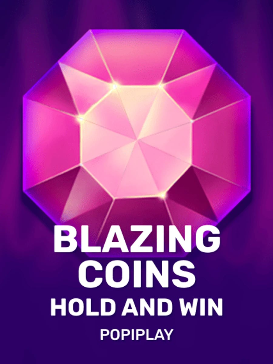 Blazing Coins Hold and Win slot game artwork