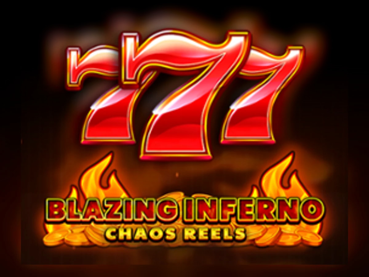 Blazing Inferno Chaos Reels slot game artwork