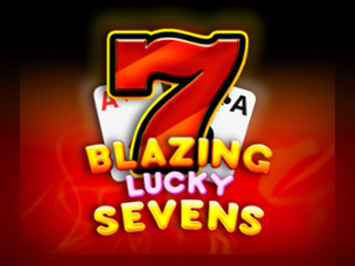 Blazing Lucky Seven slot game artwork