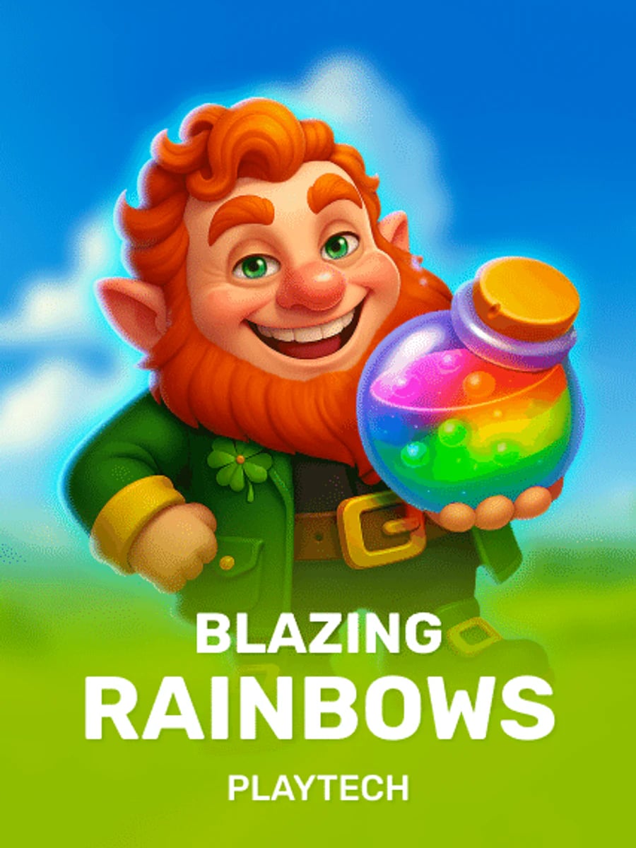 Blazing Rainbows slot game artwork