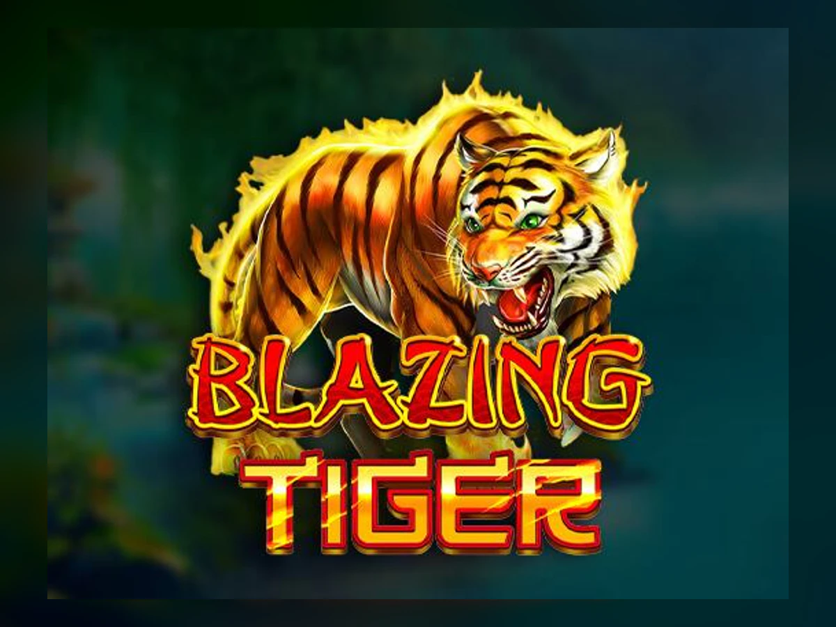 Blazing Tiger slot game artwork