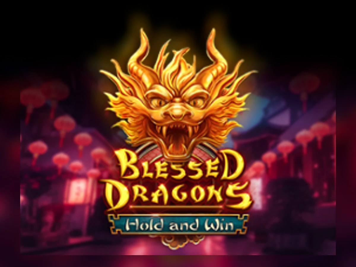 Blessed Dragons Hold and Win slot game artwork