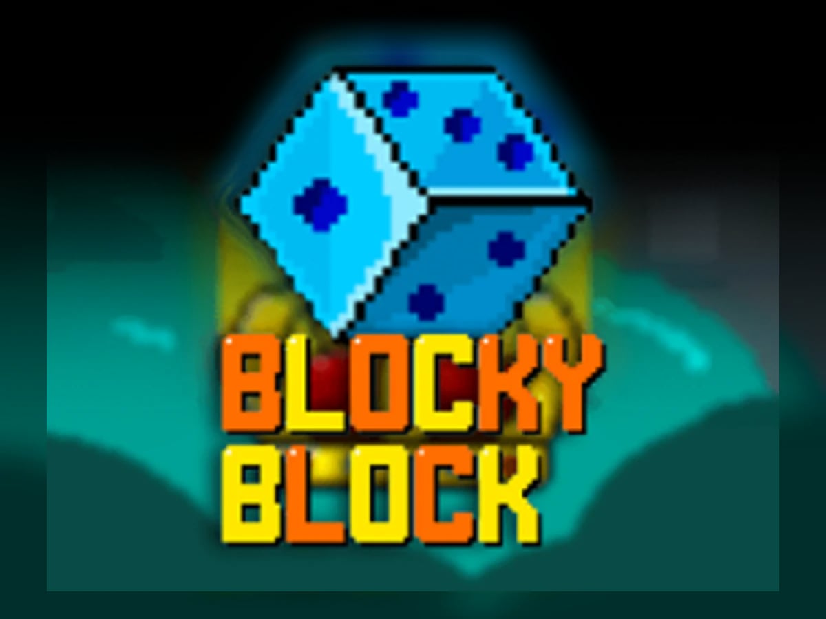 Blocky Block slot game artwork