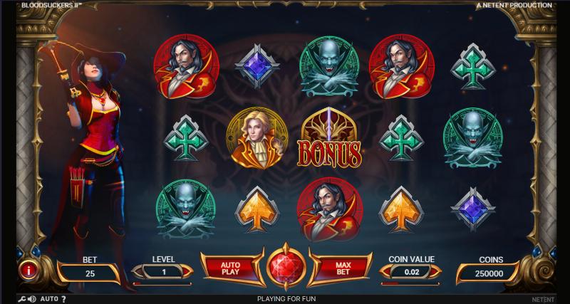 Blood Suckers 2 slot game artwork