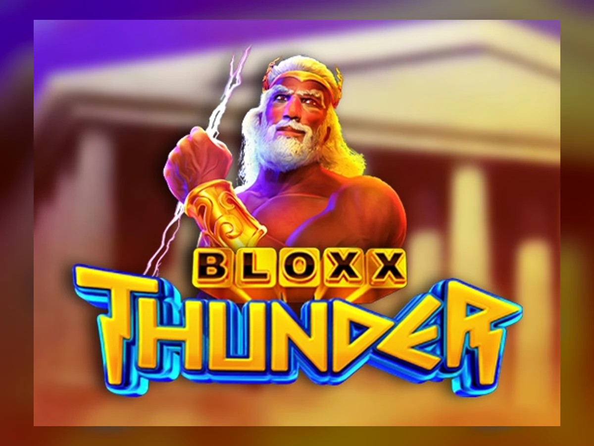 Bloxx Thunder slot game artwork