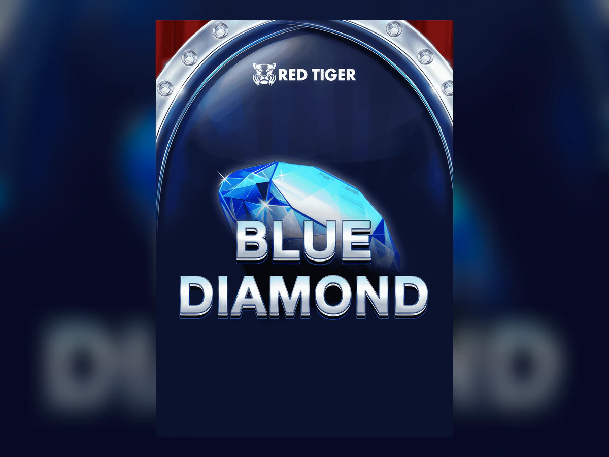 Blue Diamond slot game artwork